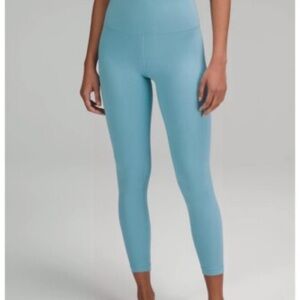 lululemon align 25 tidal blue size 2 leggings